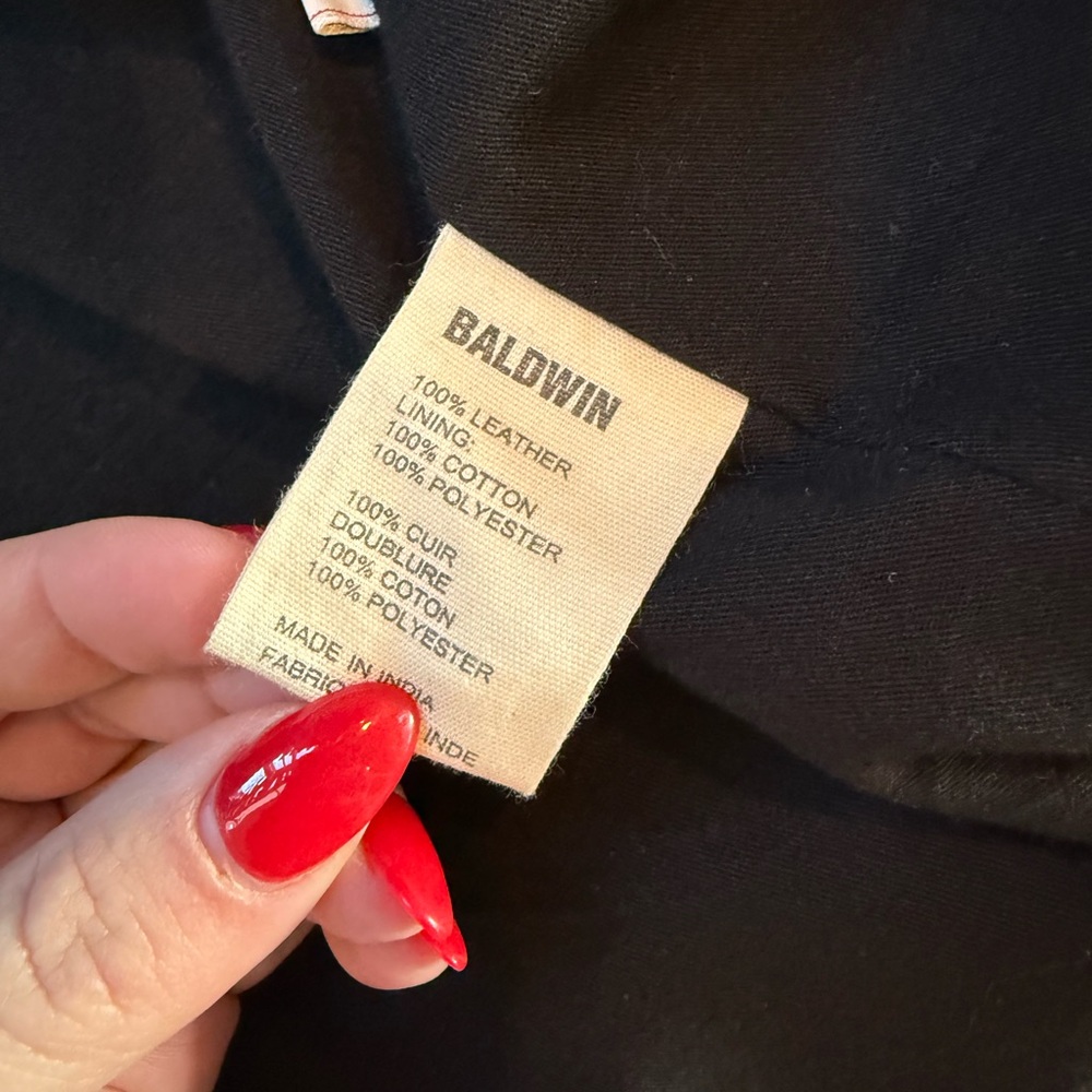 Baldwin Brown Suede Jacket - Picture 5 of 6